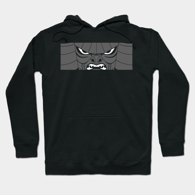 Jack's Mask - Grey Hoodie by demonigote